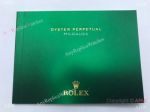 Original Rolex MILGAUSS Booklet Manual set Green Instructions